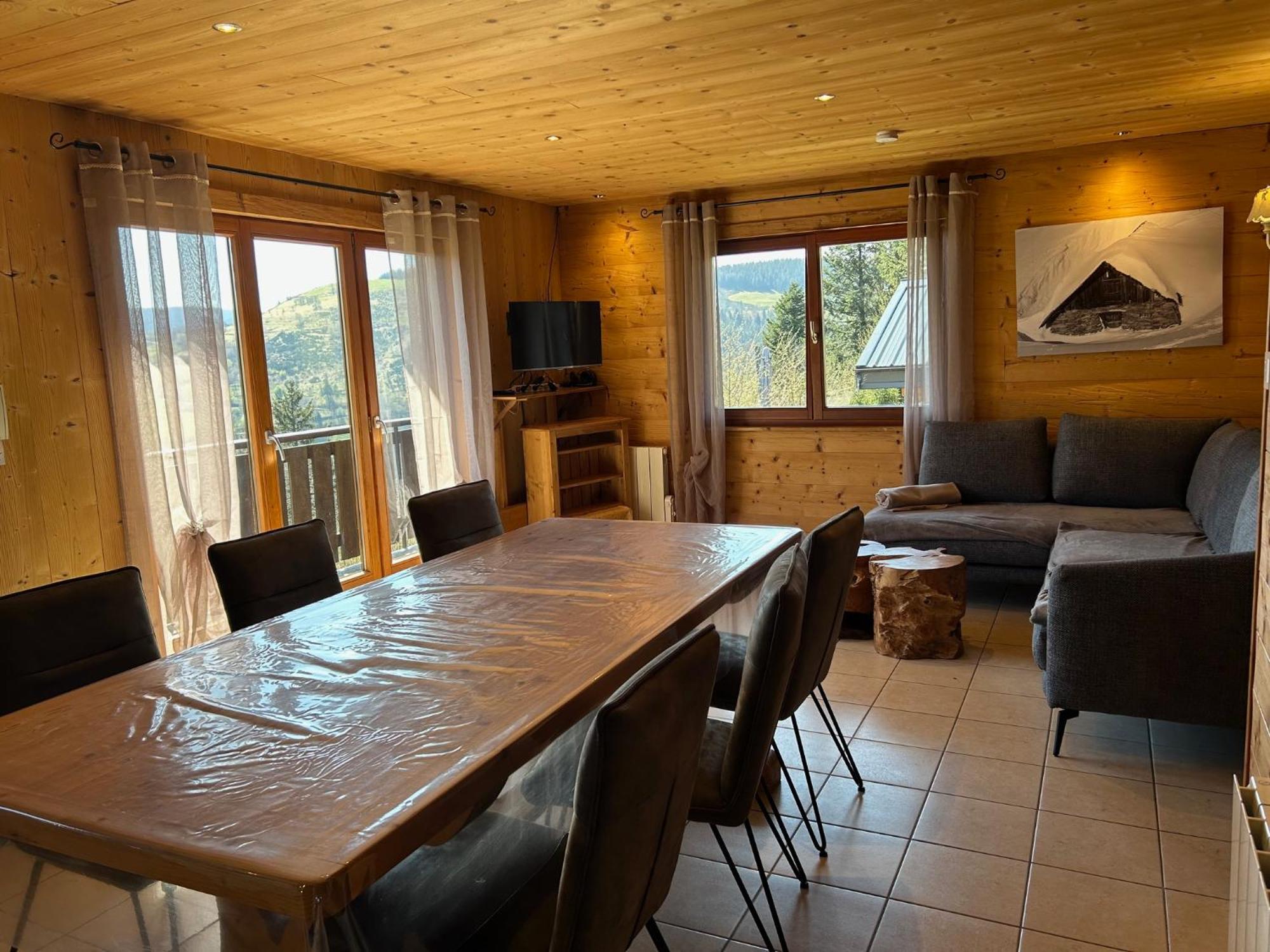 Chalet Les Bouleaux, La Montagne Des Lamas La Bresse Esterno foto