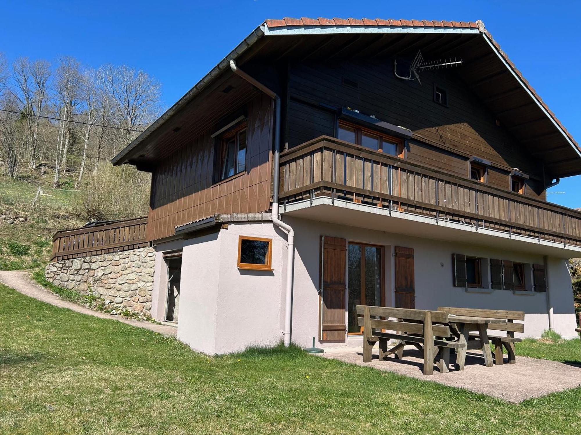 Chalet Les Bouleaux, La Montagne Des Lamas La Bresse Esterno foto